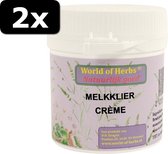 2x FYTOTHERAPIE MELKKLIER CREME 50GR