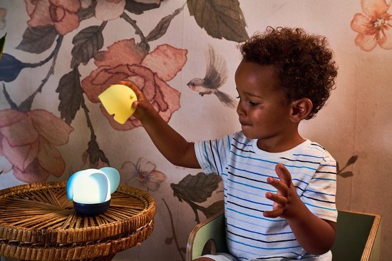 Yumi Yay Nachtlampje - Nachtlampje - Nachtlampje kinderen - Nachtlampje baby - Nachtlampjes Olifantje Otti + Vogeltje Finn van Yumi Yay — afbeelding 5
