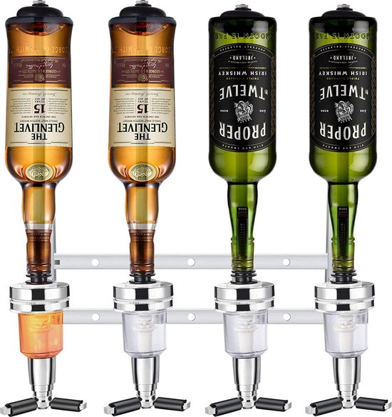 Bar-Butler pour spiritueux Porte-bouteilles pour boissons Doseur 4cl Distributeur de boissons Bar Porte-bouteilles Portionneur de boissons