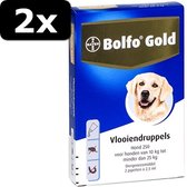 2x - BOLFO GOLD HOND 250 DRUPP 2 PIPET