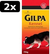 2x GILPA KENNEL 15KG