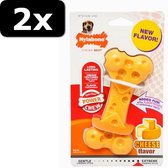 2x NYLABONE DURA CHEESE BONE <16KG