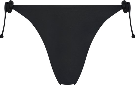 Hunkemöller Luxe string Dames Bikinibroekje - Zwart - Maat XL