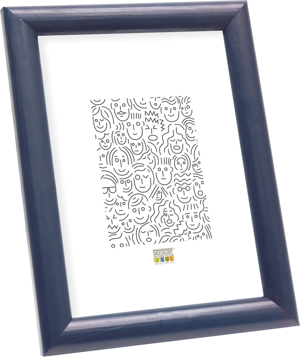 Deknudt Frames fotolijst S40CL6 - blauw - voor foto: 15x20 cm