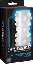 Reversible ULTRASKYN Stroker - Rollerball - White - Masturbators & Strokers white