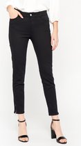 LOLALIZA Slimfit broek - Zwart - Maat 40