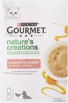 3x Gourmet - Nature Créations - Puree met Zalm - 50g