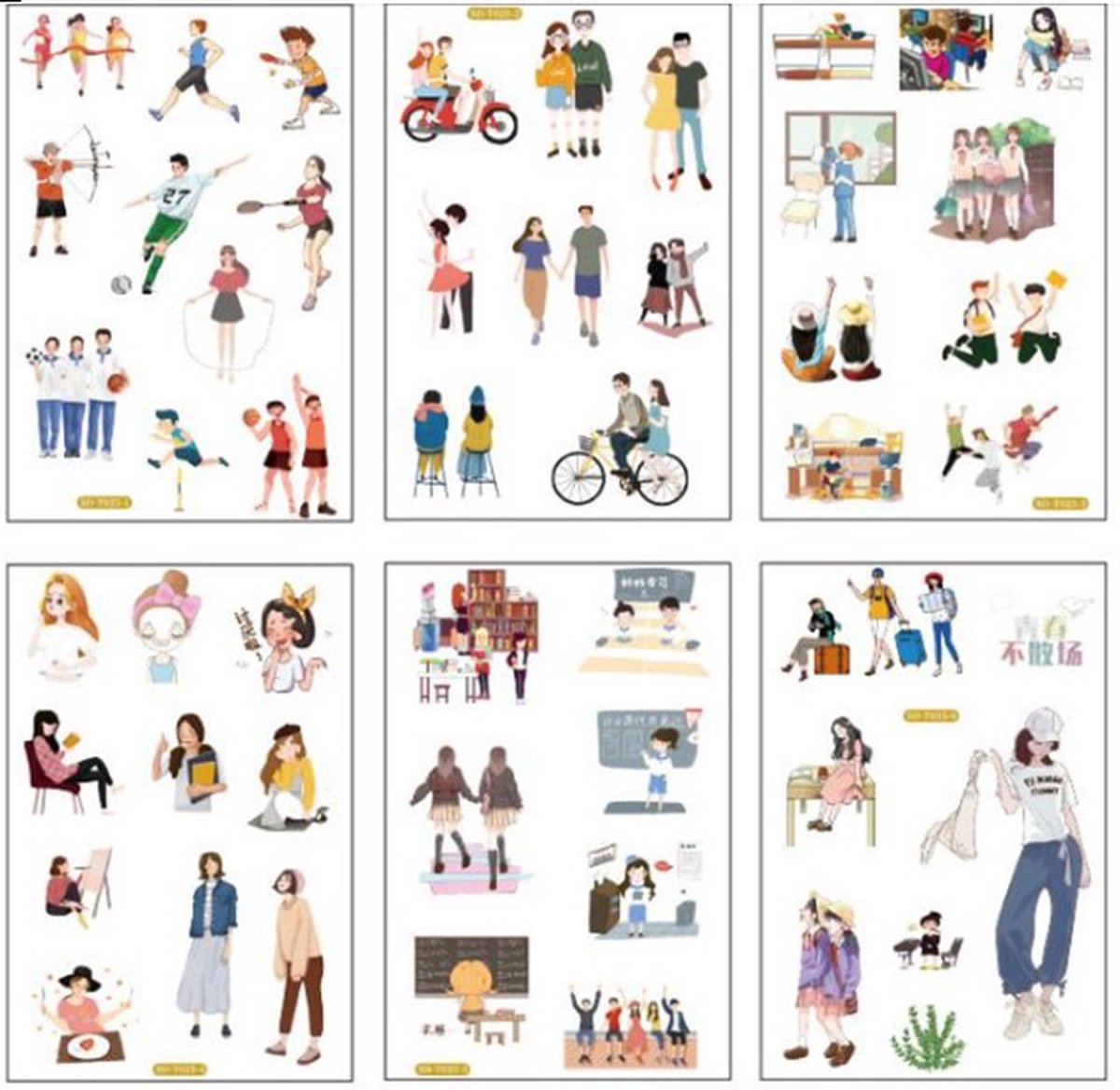 Washi Stickers Uitgaan