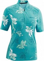 fietsshirt Bondasca dames polyester blauw maat 40