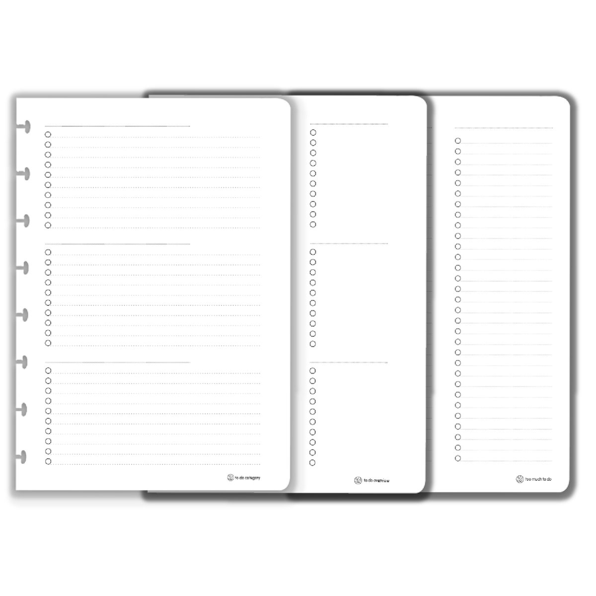 GreenBook - To Do pagina pakket - A4 - Uitwisbaar