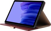 Luxe Tablet Hoes + Standaardfunctie - Geschikt voor Samsung Galaxy Tab A7 Hoes - 10.4 inch (2020) - Rood