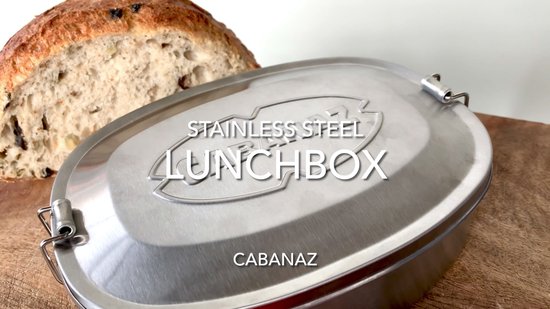 Verder buste Lijkenhuis CABANAZ - lunchbox, LUNCHBOX CABANAZ, stainless steel | bol.com