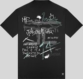 JORCUSTOM Artist Loose Fit T-Shirt - Zwart - Volwassenen - Maat M