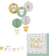 Hello baby pakket - welkom baby - versiering - geboorte