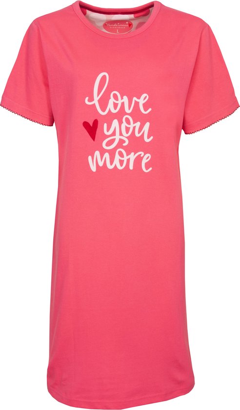 Tenderness Dames Nachthemd Roze TENGD1120A - Maten: