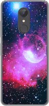 Coque de téléphone compatible avec Xiaomi Redmi 5 - Univers - Planètes - Rose - Garçons - Filles - Enfants - Coque en Siliconen