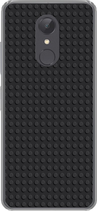 Coque de téléphone compatible avec Xiaomi Redmi 5 - Image - Zwart - Coque en Siliconen