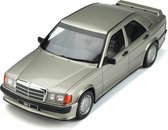 Otto Mobile 1:18 Mercedes Benz W201 190E 2.5 16S Smoke Silver Metallic 1993