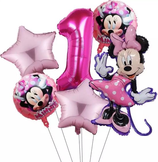 Disney  Minnie Mouse Party Ballonnen 32 Inch Nummer 1