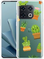 OnePlus 10 Pro Hoesje Happy Cactus - Designed by Cazy