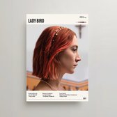 Lady Bird Poster - Minimalist Filmposter A3 - Lady Bird Movie Poster - Lady Bird Merchandise - Vintage Posters