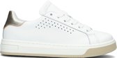 Hip H1574 Lage sneakers - Leren Sneaker - Meisjes - Wit - Maat 37