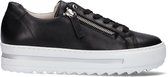 Gabor 498 Lage sneakers - Leren Sneaker - Dames - Zwart - Maat 37,5