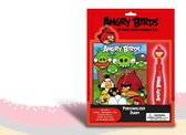Angry Birds Dagboek + Pen + 2 vellen stickers + 1 Bladwijzer - Cadeau