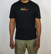 T-shirt Valenci Black Rainbow