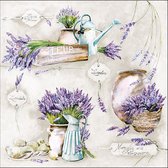Ambiente - Fleur De Provence - Papieren lunch servetten