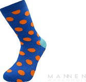 Orange Dots Tijdloze Casual Sokken
