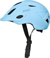 Kinderfietshelm proX - Turquoise - Kinderhelm Fietslicht - Fietshelm voor kinderen - 45/51cm