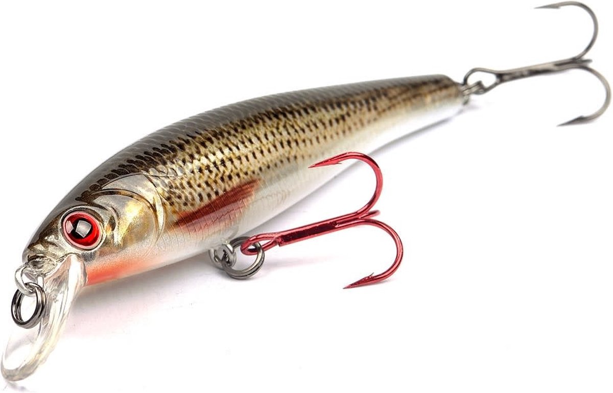 Spro Ikuru Natural Silent Jerk Short Lip - Slow Sinking (diepte 1m) - 6.8cm - 6.5g