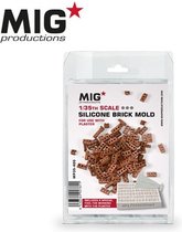 Silicone Brick Mold - Scale 1/35 - Mig Productions - MIG35-400