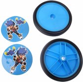 Zijwieltjes 12-20 Inch Djeno PVC Blauw