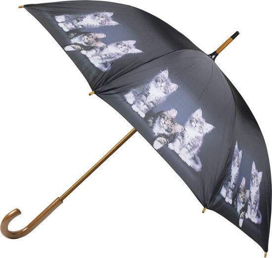 Chaton parapluie 100 cm