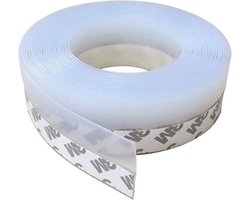 Zelfklevende tochtstrip - 5 Meter - 2.5cm breed - Tochtstrip siliconen - Isolatiestrip voor raam, deur, brievenbus en andere kieren - Anti-wind tochtstrip - Tochtwering - Isoleren - Anti-tocht - Energie besparen - Verduurzamen