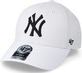 Brand '47 - MLB - Snapback - Baseball Cap - MVP - Wol - Logo Cap - New York Yankees - Verstelbaar - Volwassenen - Wit - One Size