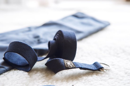 Yoga riem / strap extra lang indigo - Lotus van Lotus — afbeelding 3