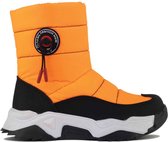 Yucco Kids Salient - Kinderschoenen - Snowboots - Winterlaarzen - Thermo - Neon oranje - Maat 26 t/m 36