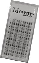 Mowny Beauty - Wimperextensions - 4D Premade Fans - 10mm 0,10mm D-krul - Natuurlijke Wimperextensions - Russisch Volume