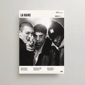 La Haine Poster - Minimalist Filmposter A3 - La Haine Movie Poster - La Haine Merchandise - Vintage Posters