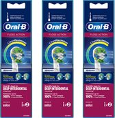 ORAL-B - Opzetborstels - FLOSS ACTION - Elektrische tandenborstel borsteltjes - 6 PACK