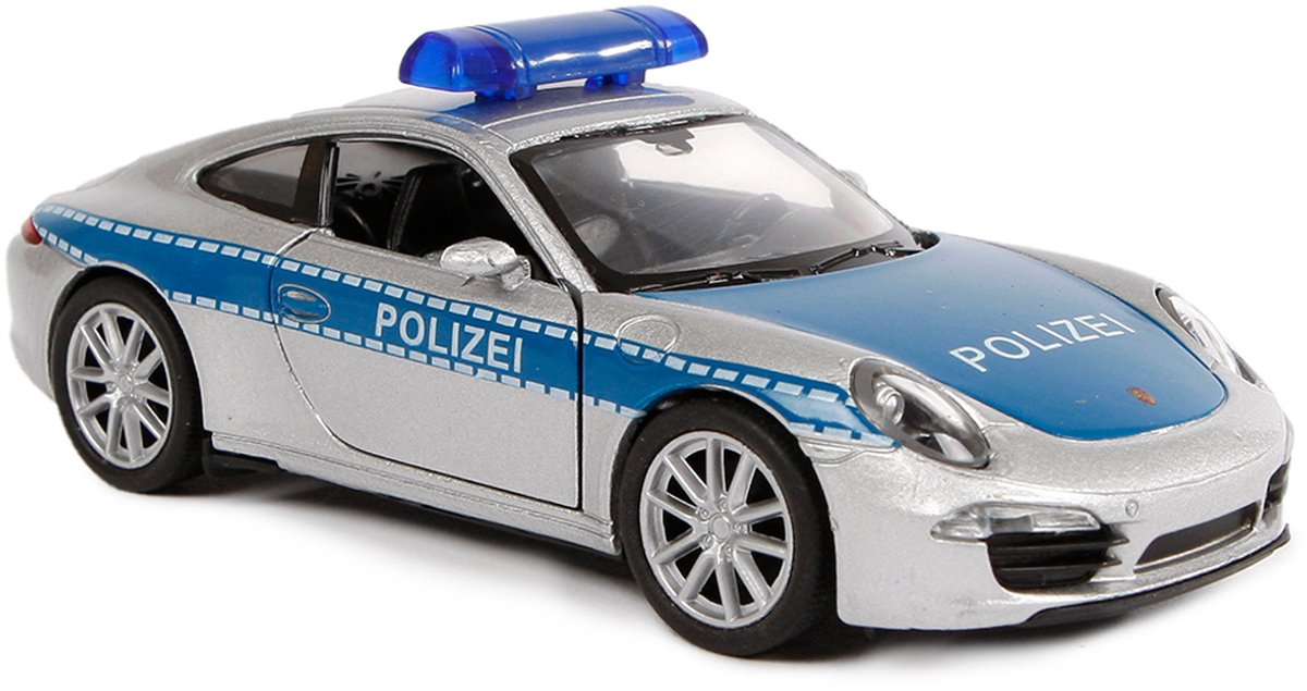 Kinsmart Schaalmodel Porsche 911 Carrera S 1:38 Aluminium Zilver