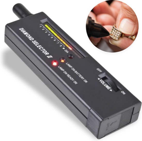 Seidon™ Diamant Tester met Led Diamond Selector V2 Hoge Precisie