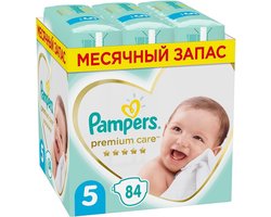 Pampers Premium Care Luiers Maat 5 - 84 Luiers