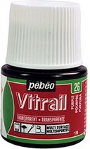 Glasverf - 26 Purple - Transparant - Pebeo Vitrail - 45 ml