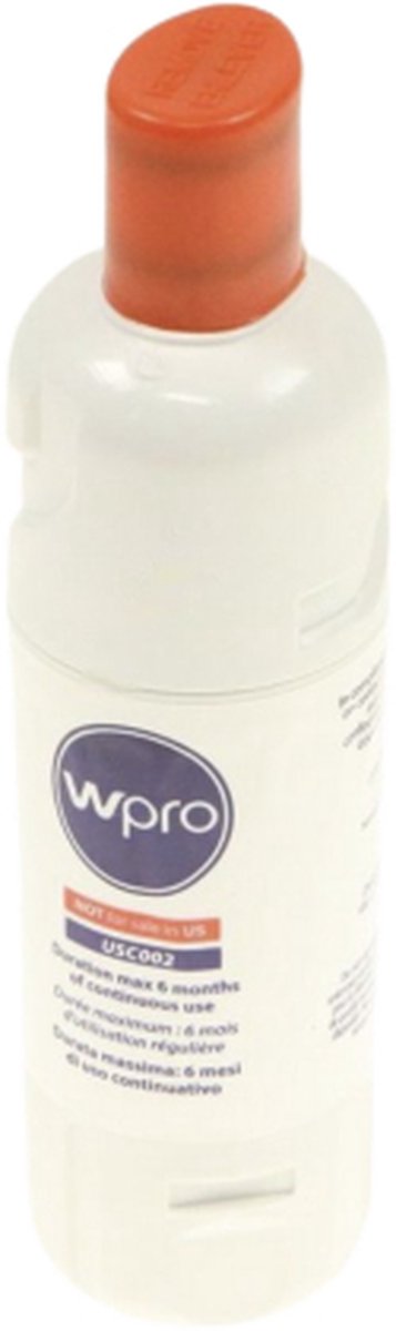 Whirlpool/Bauknecht 1x Waterfilter van Koelkast Waterfilter 484010678059 - Vervanging edr2rxd1/edr2rxd1b