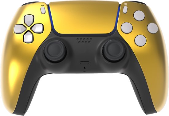 Consoleskins CS Controller PS5 - Gold Chrome Custom