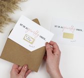 Idea Factory Scratch Card Own Text (3ST) - You Will Love This - Annonce de grossesse - Mariage - Témoin - Maître de cérémonie - Enceinte - Cadeau - Se marier - Attendre